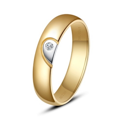 钻石对戒 男戒 女戒