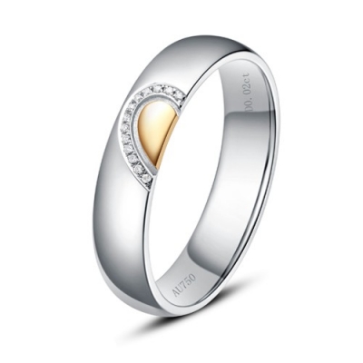 钻石对戒 男戒 女戒