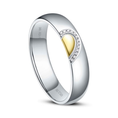 钻石对戒 男戒 女戒